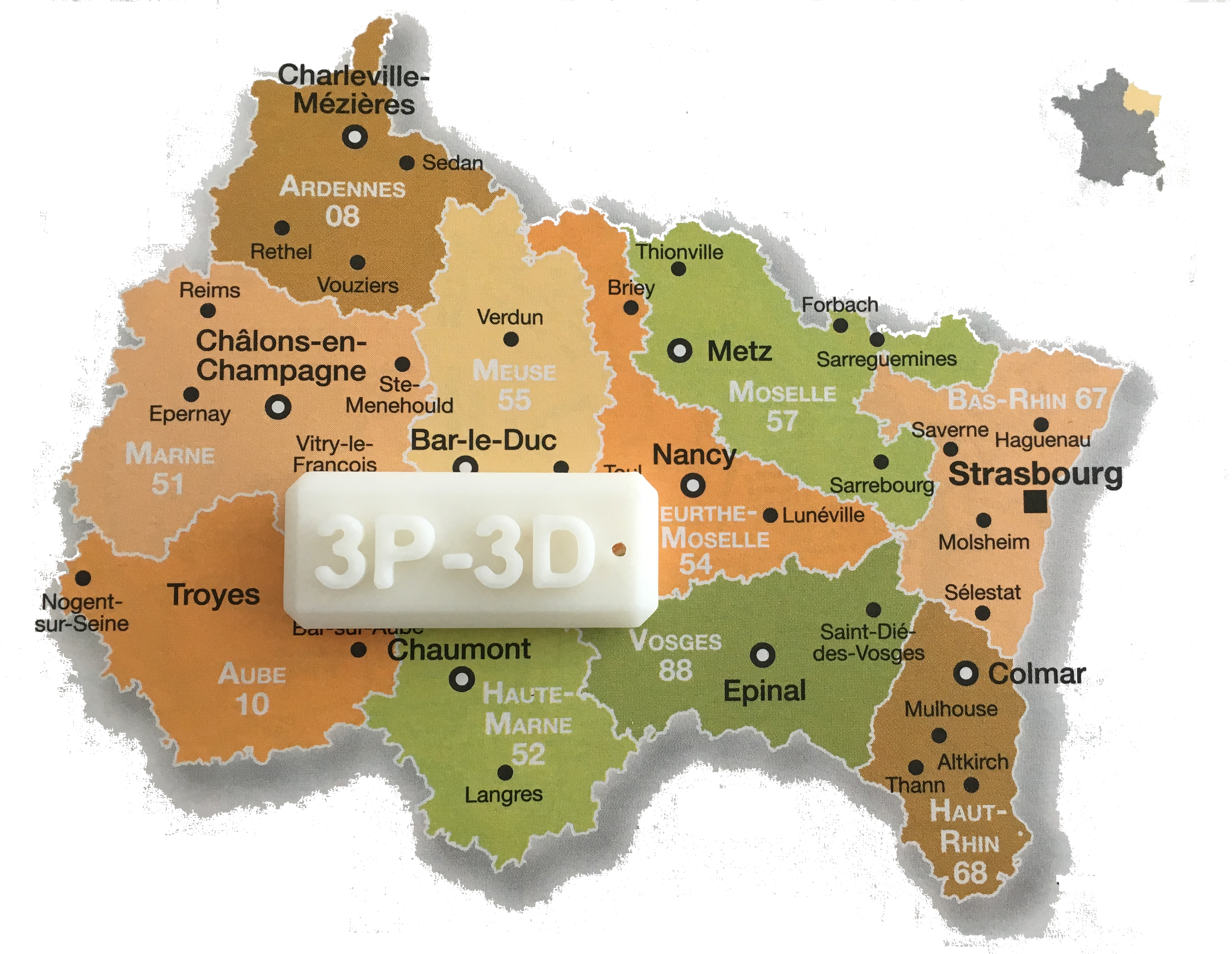 3P-3D au coeur du Grand-Est